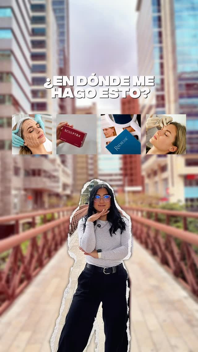 Camila Quiroga en contenido de Radiant Skin sobre dónde hacerse tratamientos estéticos